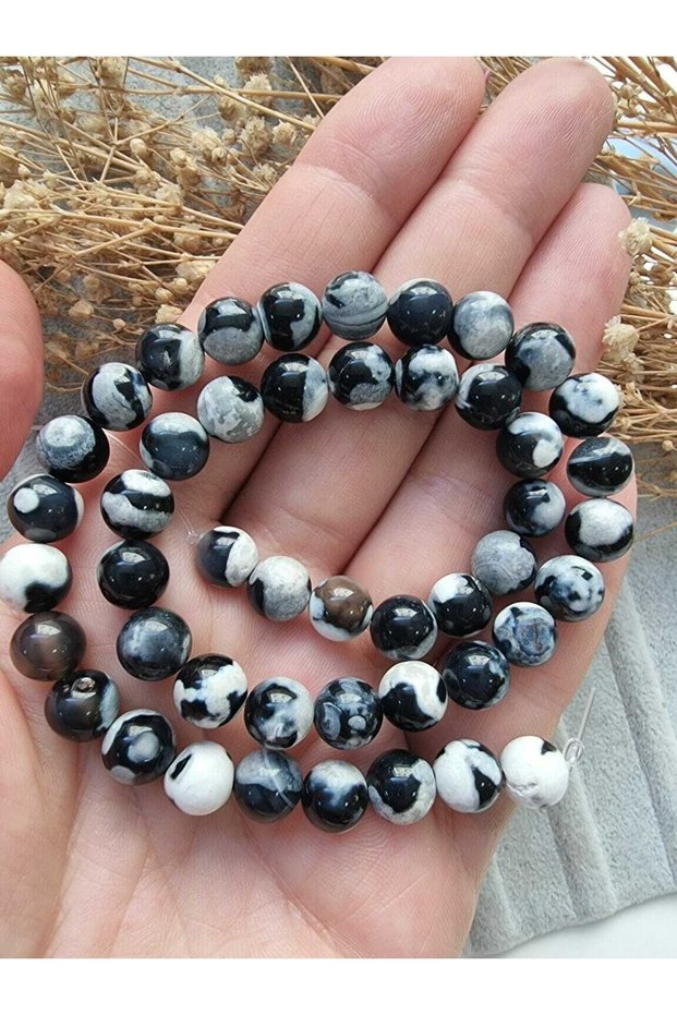 Segmented Agate Stone Natural Stone Array 8 Mm