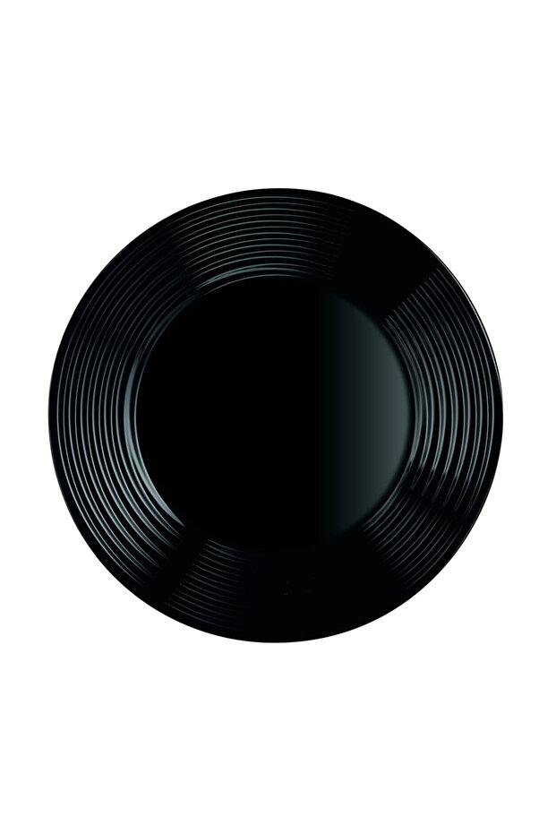 Harena Temperli Siyah Tatlı Tabağı 19 Cm L7613 - 1