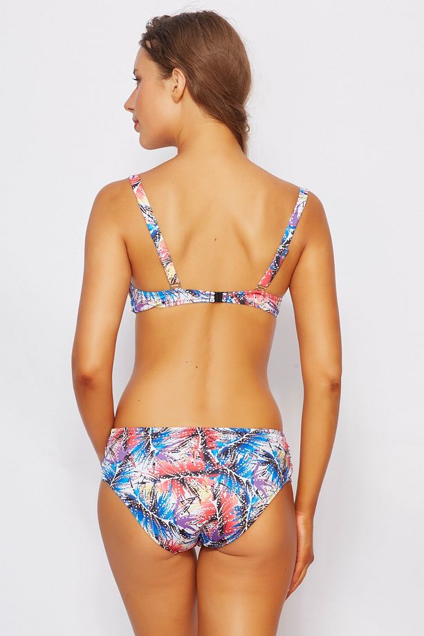 Kadın Desenli Cup'lı Tak-Çıkar Push-Up'lı Bikini Takımı 167321 167321 - 3