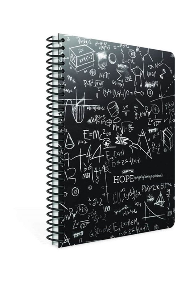 Hope 19X26 Cm Spiralli Karton Kapak 100 Yaprak Kareli Defter 3-1197000-2011 - 1