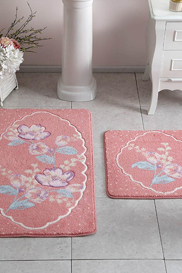 Baskılı 2Li Paspas Seti Salvia - 1