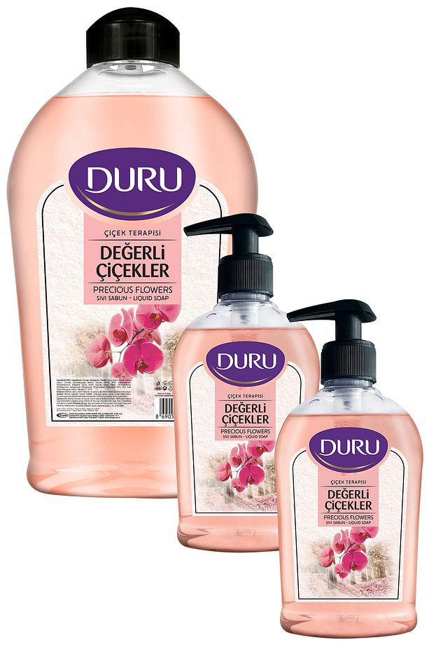 Çiçek Terapisi Değerli Çiçekler Sıvı Sabun 1.5 +300+ 300 ml - 2