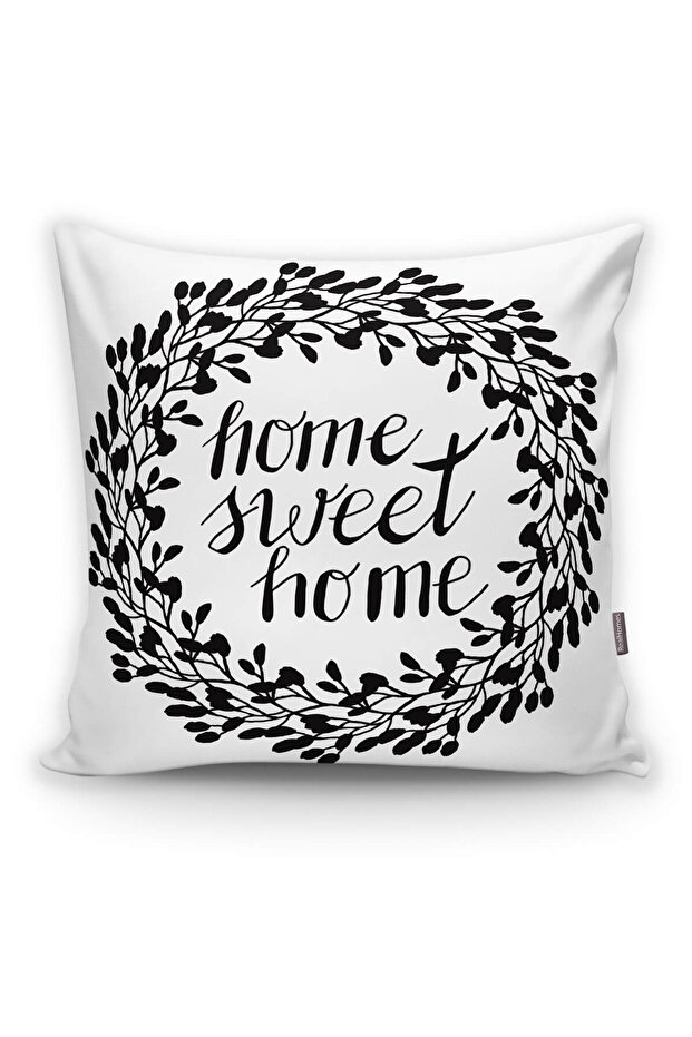 Home Sweet Home Digital Printed Decorative Pillow Cushion Cover