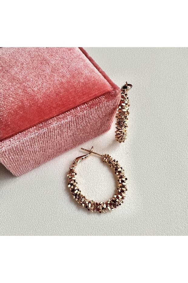 Dorika Model 2'li Halka Küpe - 1