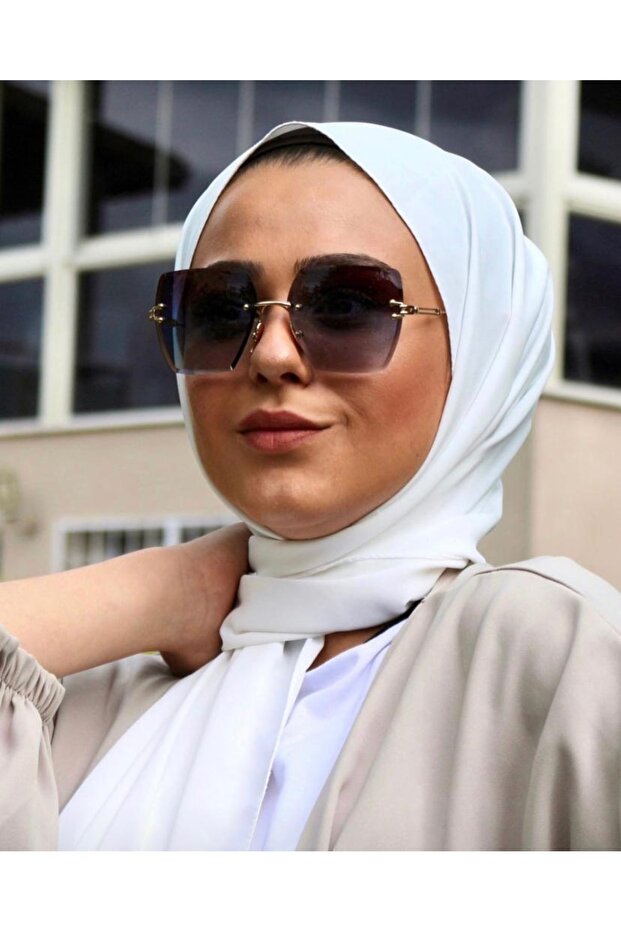 Crystal Square női napszemüveg fekete színű - 2