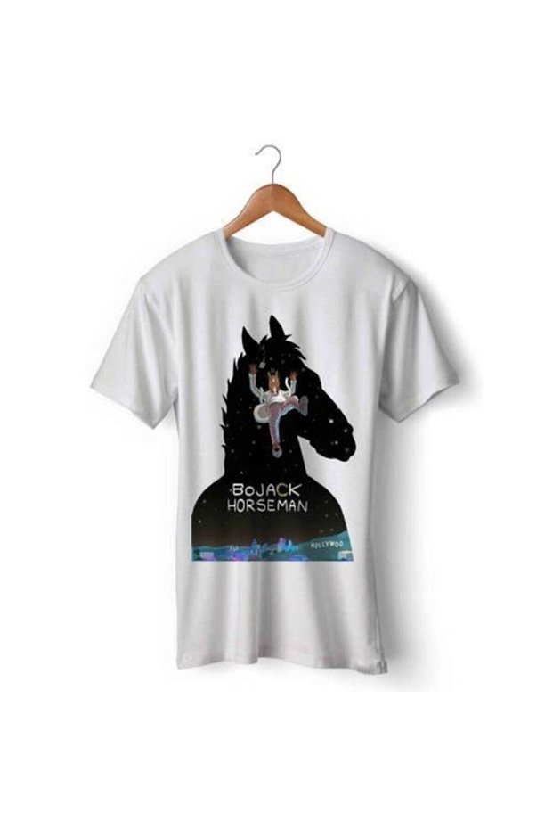 Size L Bojack Horseman Short Sleeve T-shirt