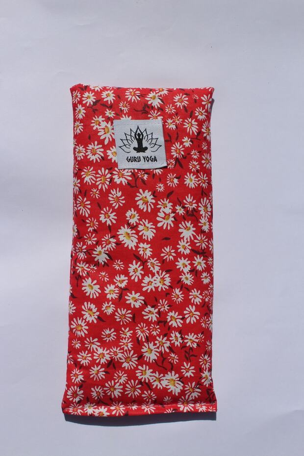 Guru Yoga Lavender Eye Pillow Aromatherapy Meditation Lavender Eye Patch Yellow Daisy Pattern