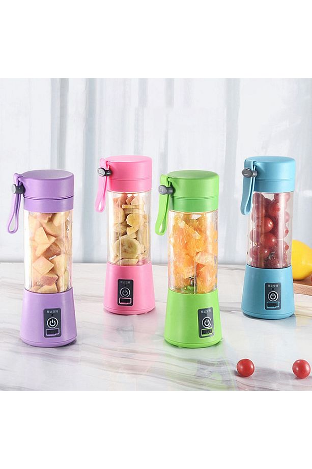Kişisel Blender Şarjlı Mini Portatif Taşınabilir Kişisel Blender 380ml - 1