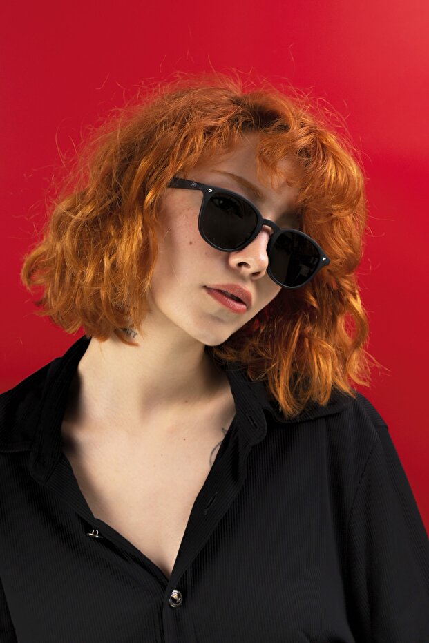 Moses Matte Black Polarized Sunglasses