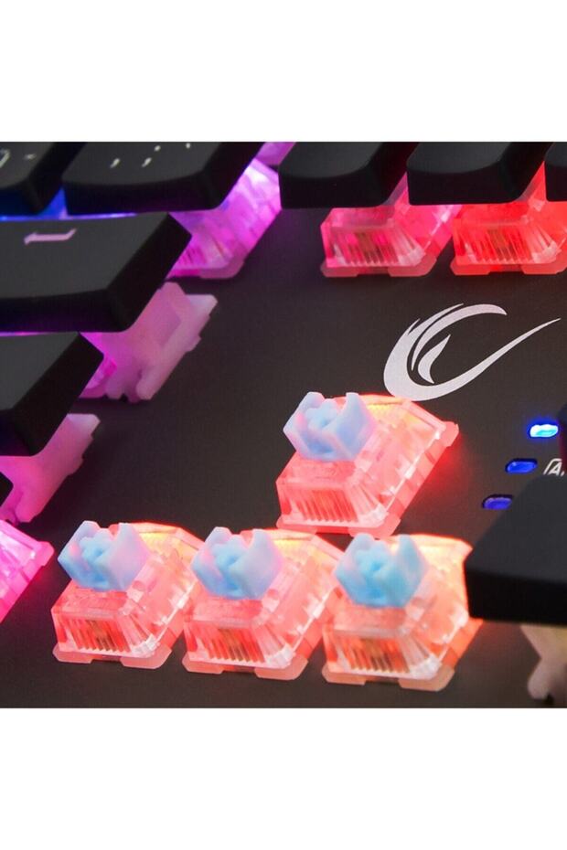 Kb-r101 Impressive Full Rgb Kristal Switch Mekanik Gaming Oyuncu Klavyesi - 5