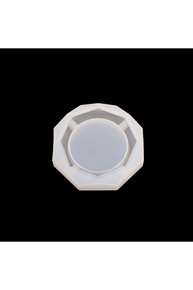 قالب منفضة سجائر مثمنة من السيليكون الإيبوكسي - 4