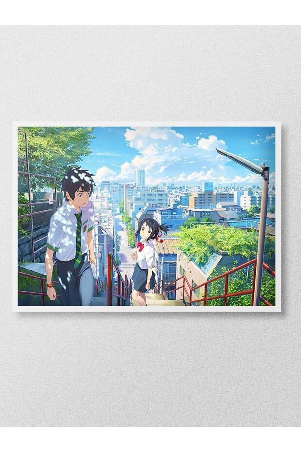 Your Name Anime Poster, Çerçevesiz Tv Film Poster - 1