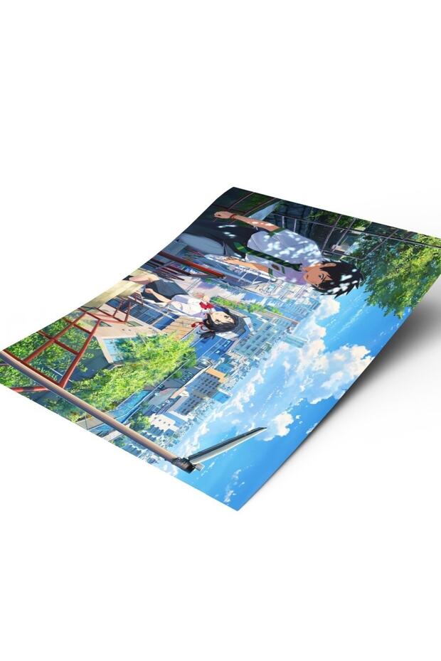 Your Name Anime Poster, Çerçevesiz Tv Film Poster - 4