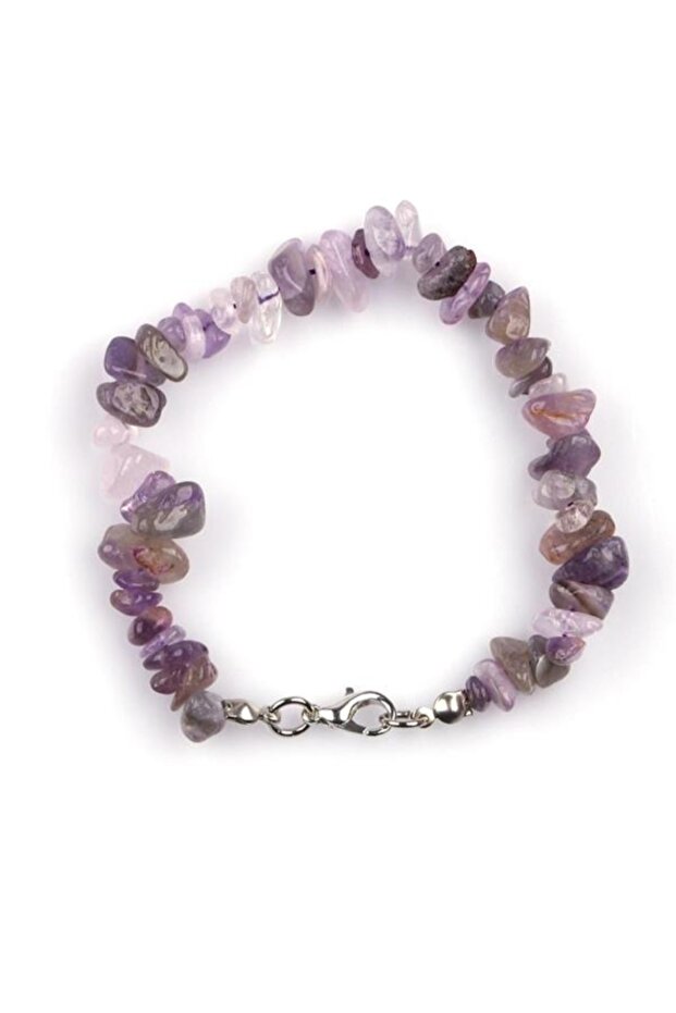 Amethyst Broken Stone Bracelet - 1