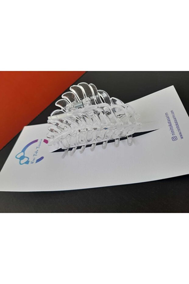 Leaf Clamp Buckle White - 1