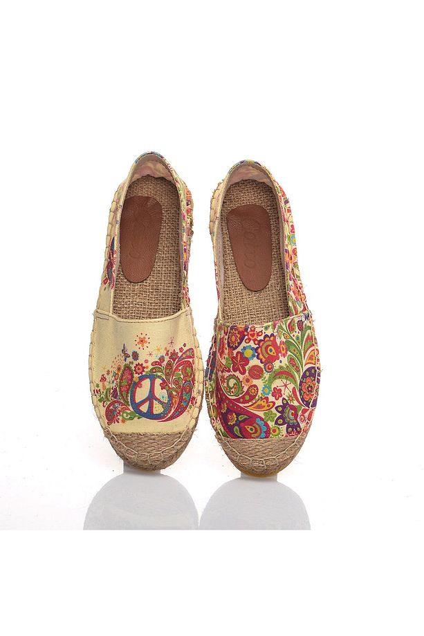 El Yapımı Hasır Taban Espadril - 5