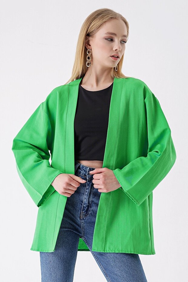 Obyčejné plátěné kimono - 4