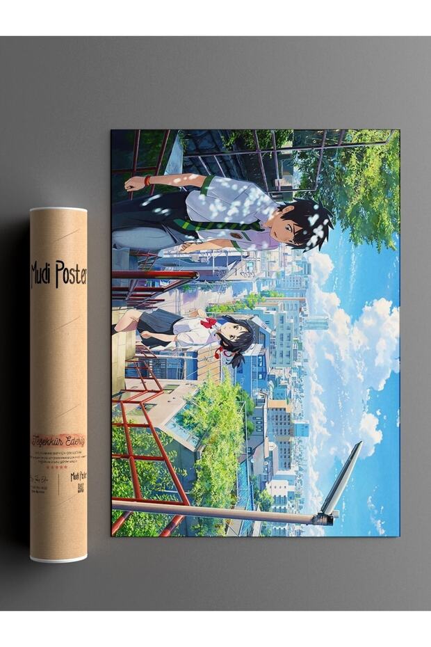 Your Name Anime Poster, Çerçevesiz Tv Film Poster - 3