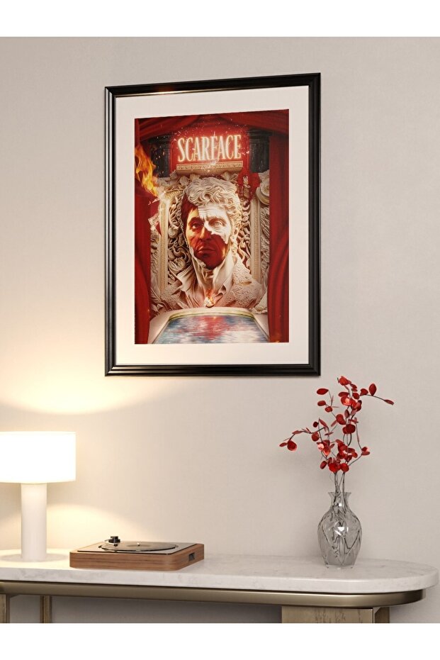 Tony Scar Poster, Frameless Tv Movie Poster - 2