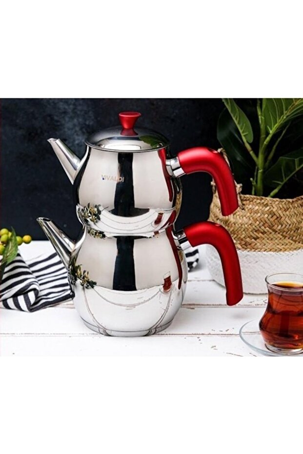 Limon Aile Boy Çaydanlık 3 Parça - 1