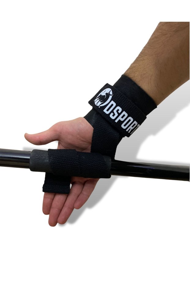 Big Rich Grip Pro Lifting Straps Black