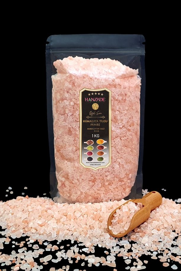 Pembe Himalaya Tuzu Granül Tane 1 Kg - 1