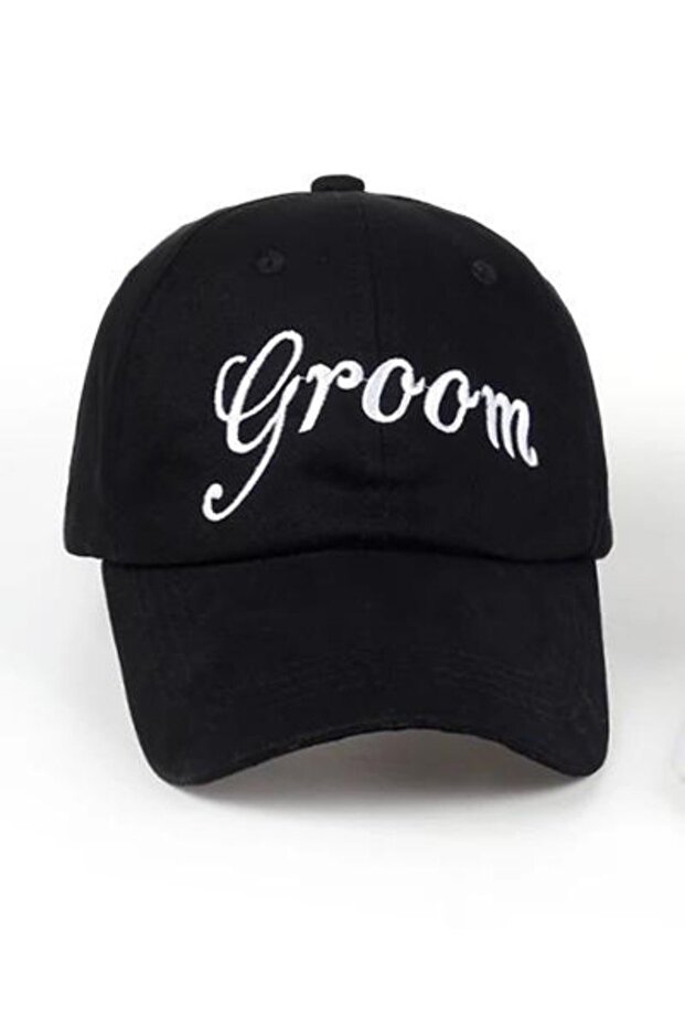 Bride & Groom 2-Piece Basic Baseball Cap Set - 5