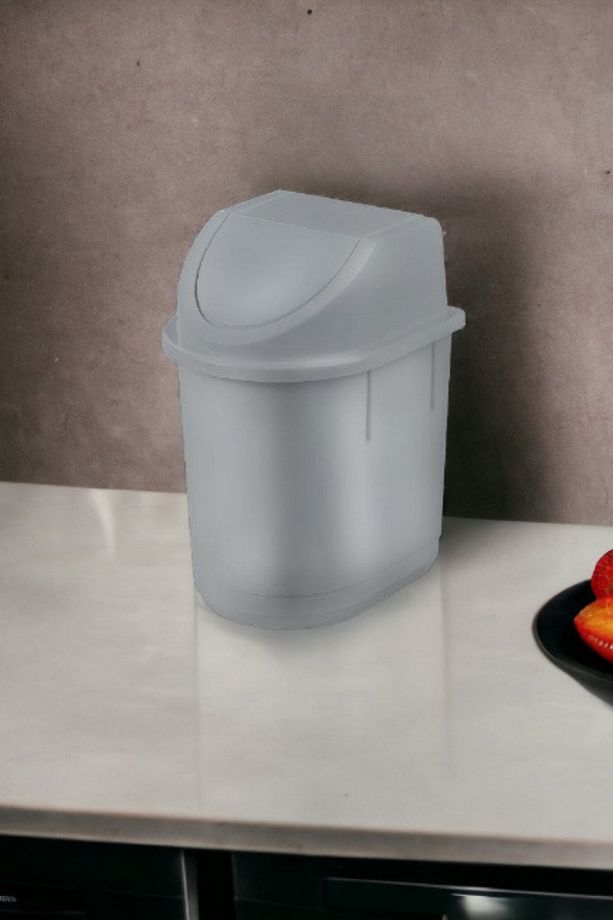 Masa Üstü Çöp Kovası - Küçük Çöp Kovası - Girdap Çöp Kovası 1,5 Litre - 3
