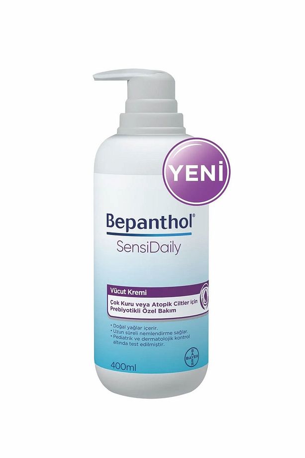 Sensidaily Pompalı Vücut Kremi 400 Ml L Çok Kuru Veya Atopik Ciltler Için Özel Formül - 2