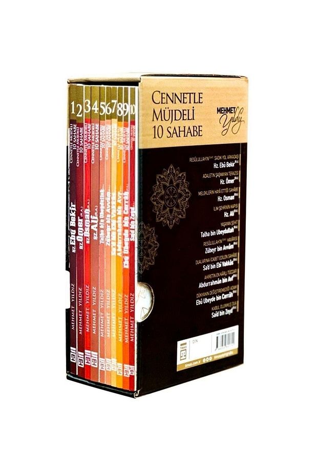 Cennetle Müjdeli 10 Sahabe Set (10 Kitap) - 1