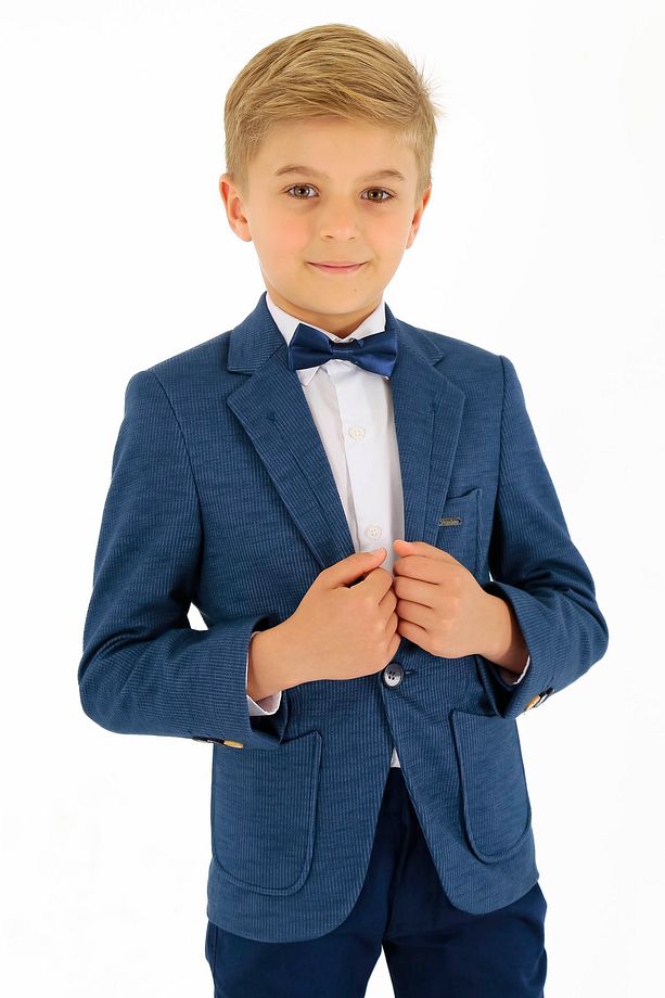 Erkek Çocuk Blazer Tek Ceket - 2