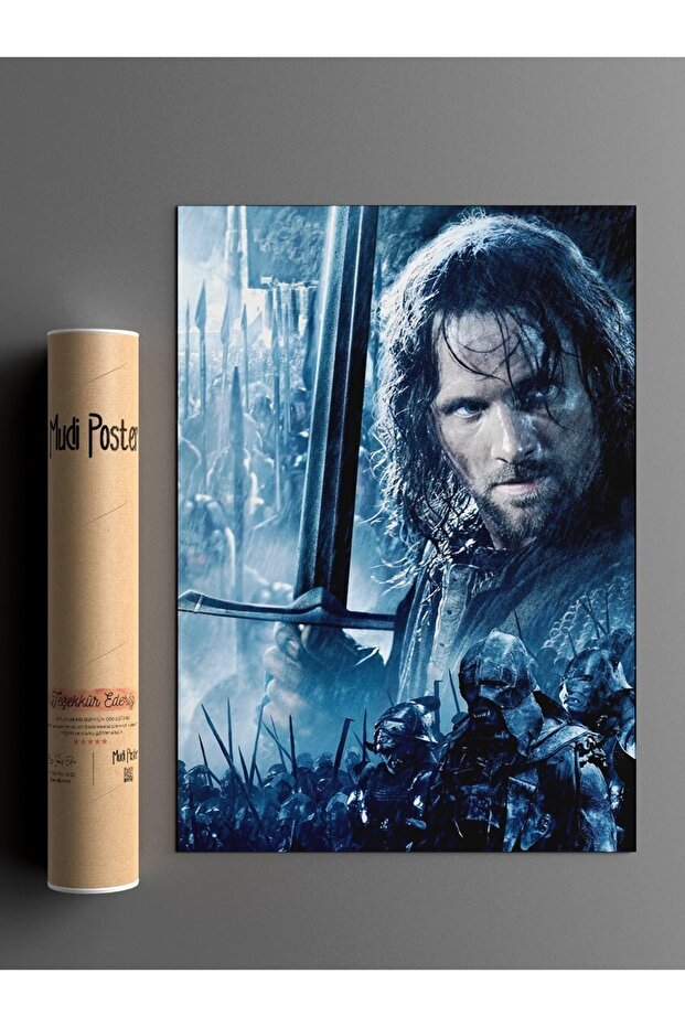 Chieftain of the Dúnedain Poster, Frameless Tv Movie Poster - 3