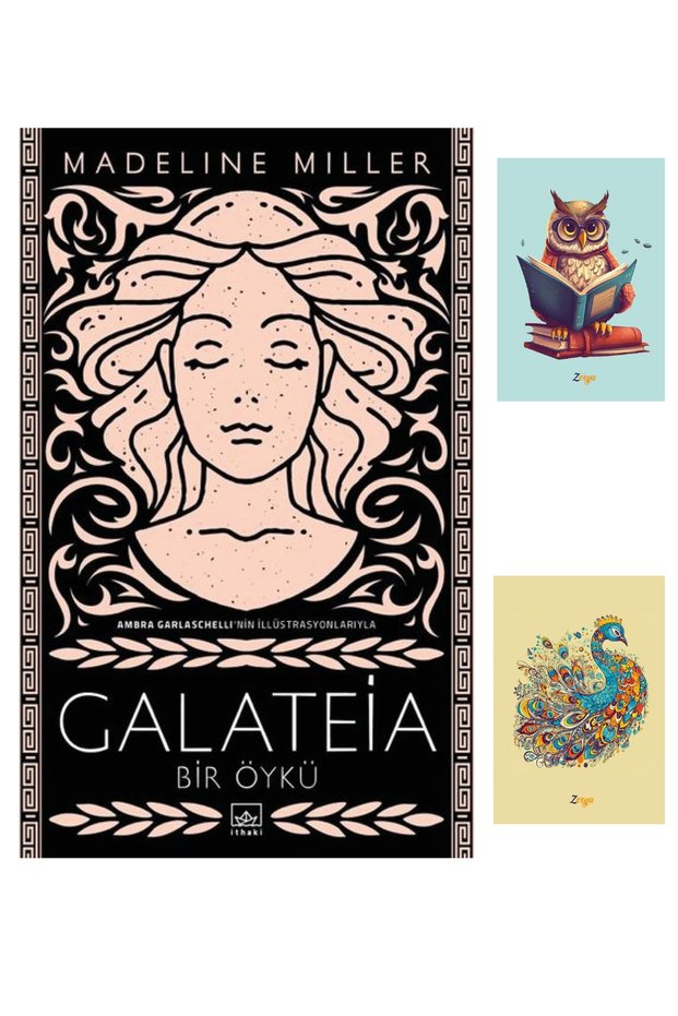 Galateia: Bir Öykü - Madeline Miller - Ithaki Yayınları 9786052650370 Not Defterli Seti