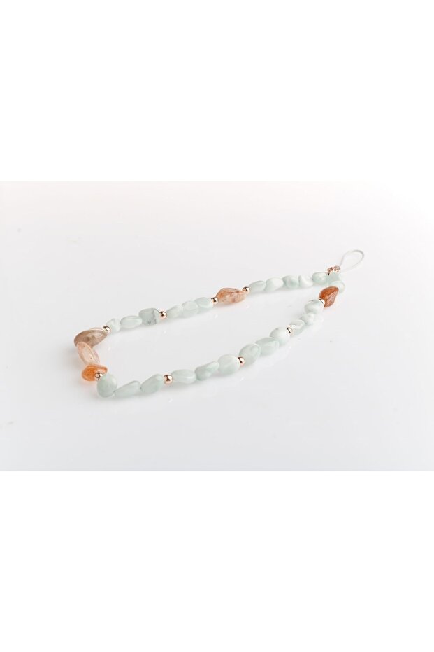 Larimar, Solar Stone Natural Stone Phone Rope