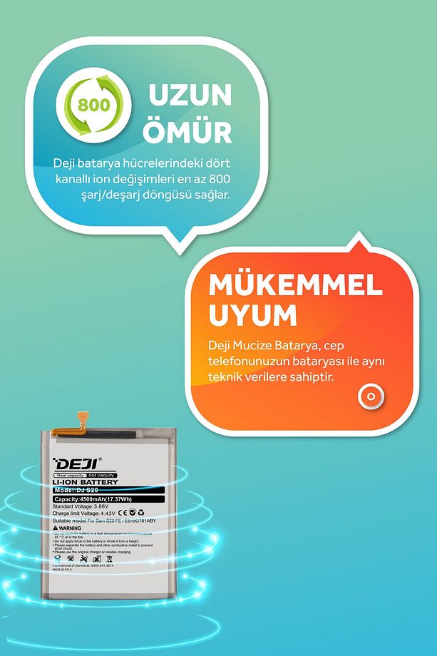 Samsung Galaxy S20 Fe / A52 / A52s Uyumlu Mucize Batarya Eb-bg781aby - 3
