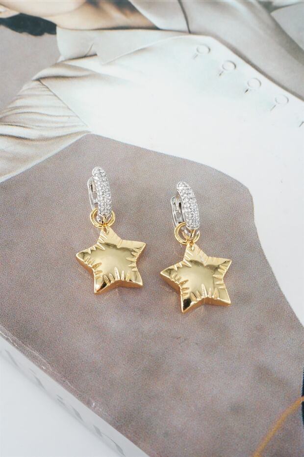 Women's Vip Series Star Figured Balloon Earring Set