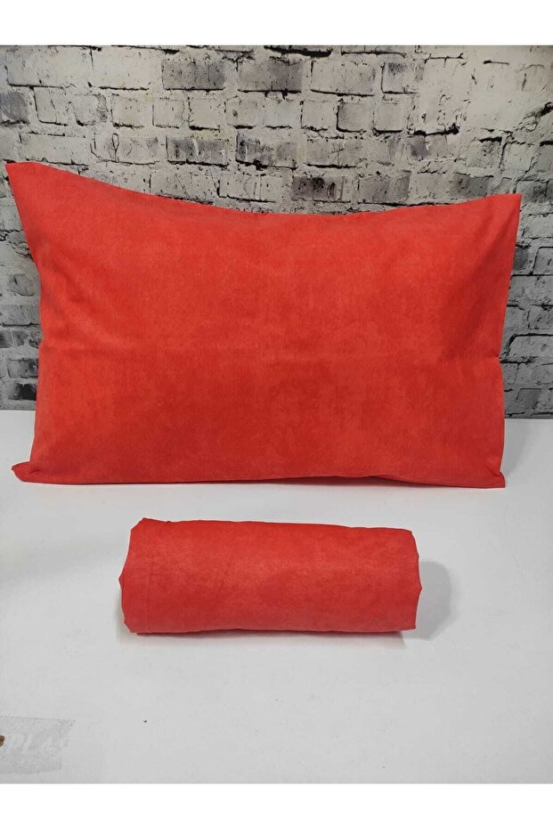 Solid Colored Double Cotton Sheet Set - 2