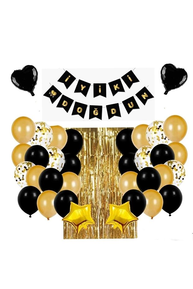 Luxury Set Happy Birthday Birthday Party Decoration
