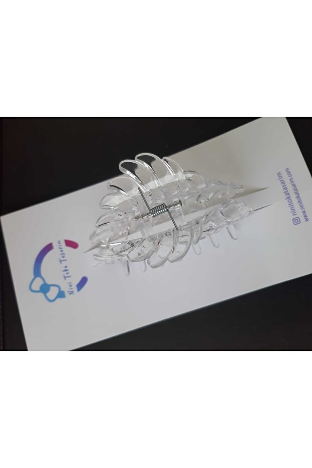 Leaf Clamp Buckle White - 2