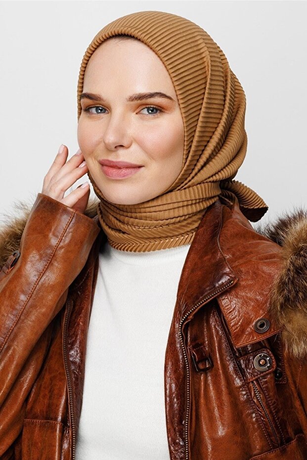 Bakır Pilise Eşarp - 5