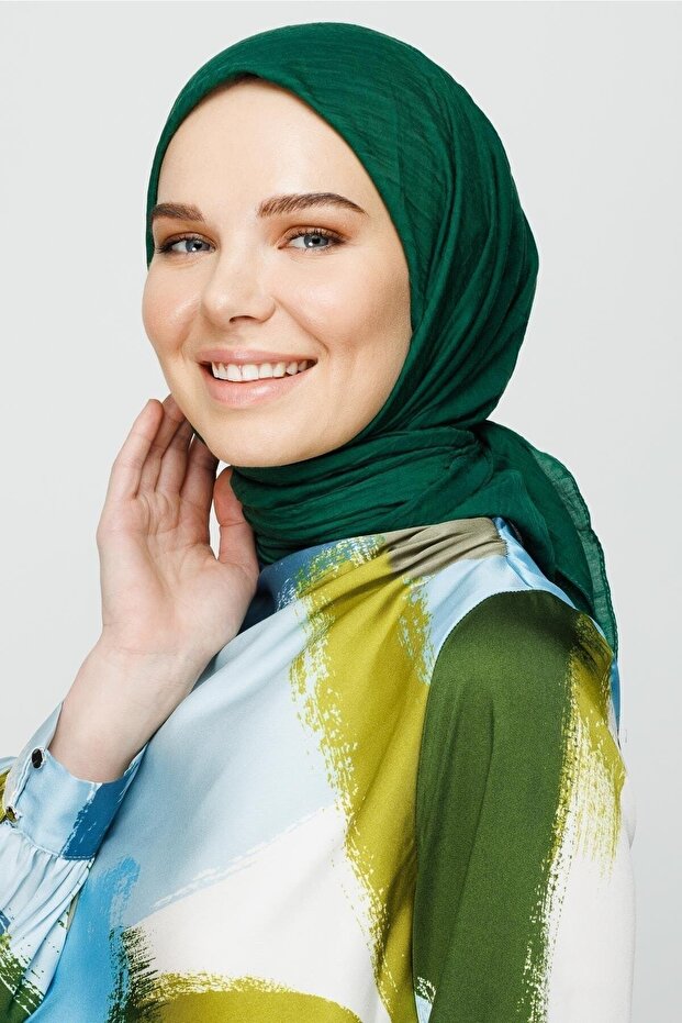 شال من الخيزران الزمرد