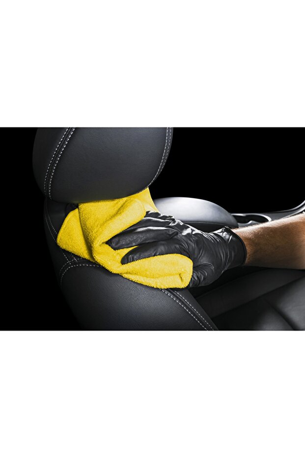 40x40 Microfiber Cleaning Cloth Yellow - 3