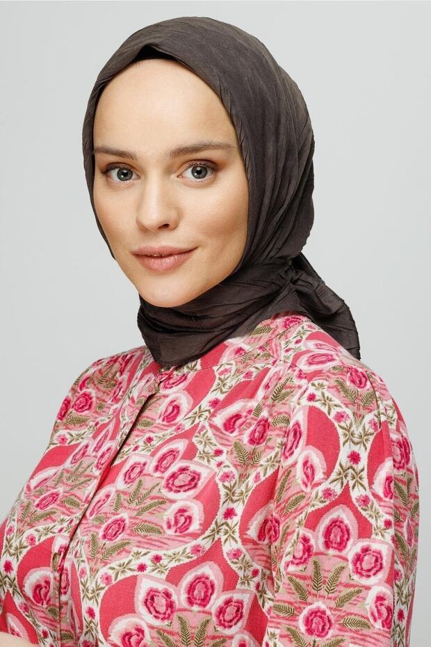 Füme Piliseli Bambu Eşarp - 6