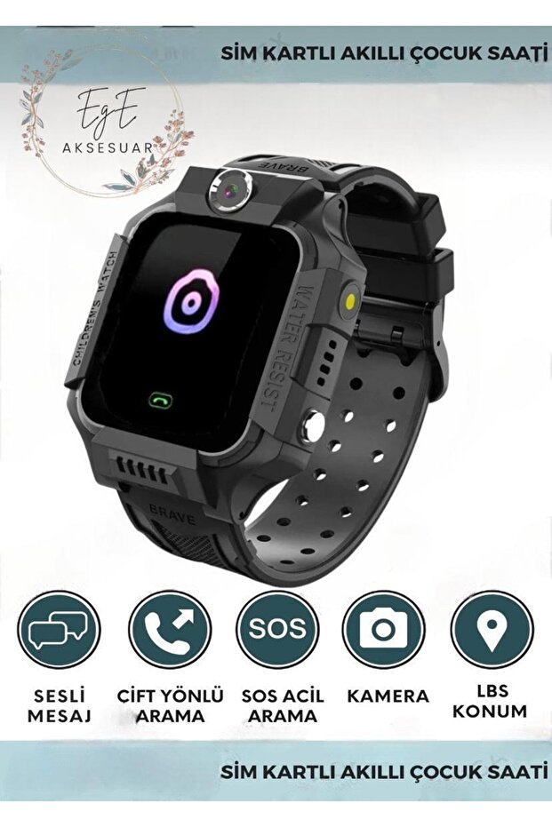 Sim Kartlı Çocuk Akıllı Saati - 3