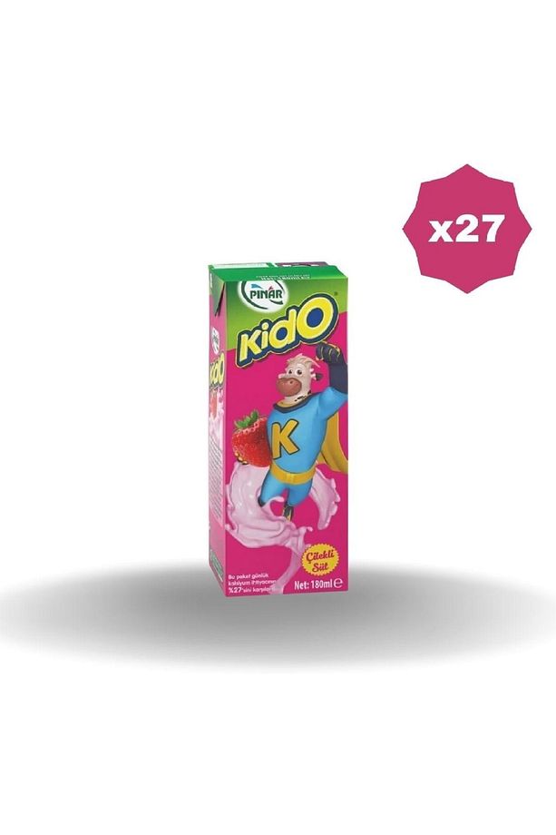 Kido Süt Çilekli 180 Ml X 27 Adet - 1