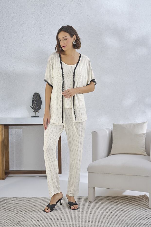 14432 Set pijamale 3 piese - 3