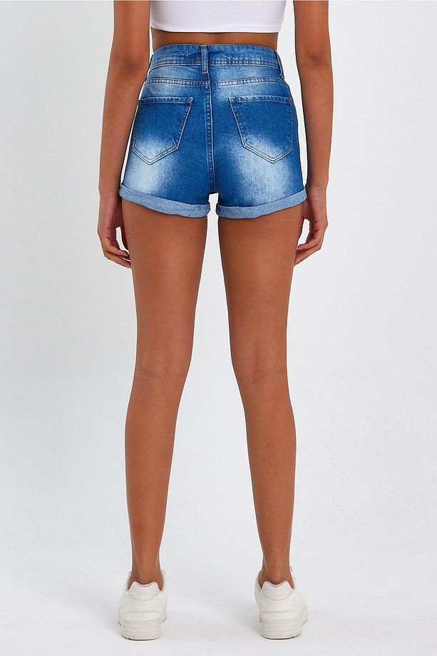 Özel Koleksiyon Denim Şort (4010m) - 5