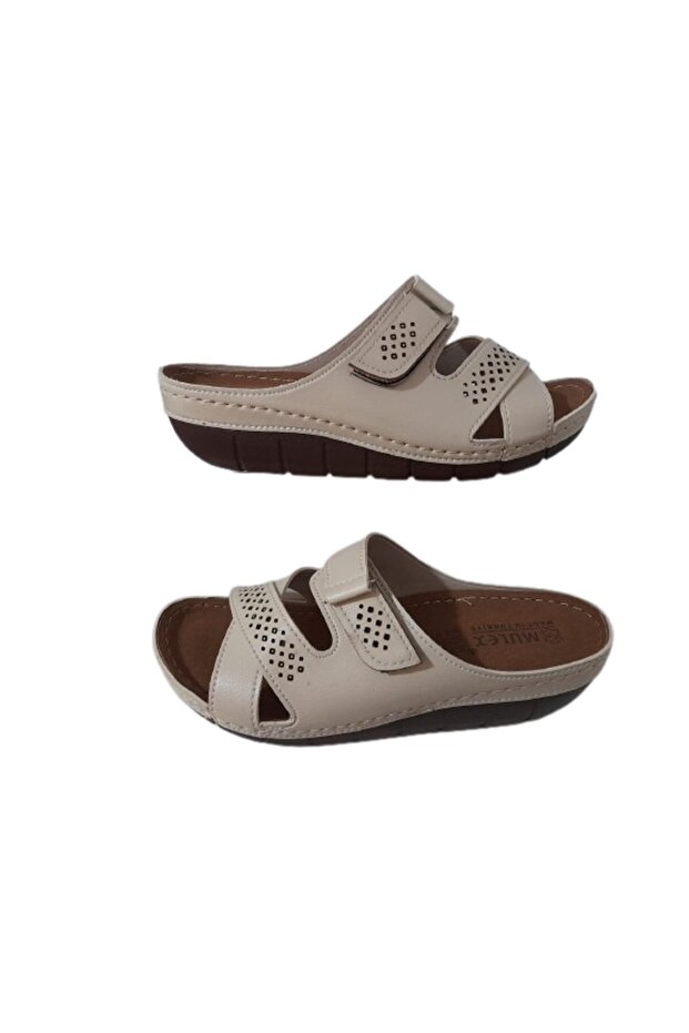 Papuci anatomici crem - 1