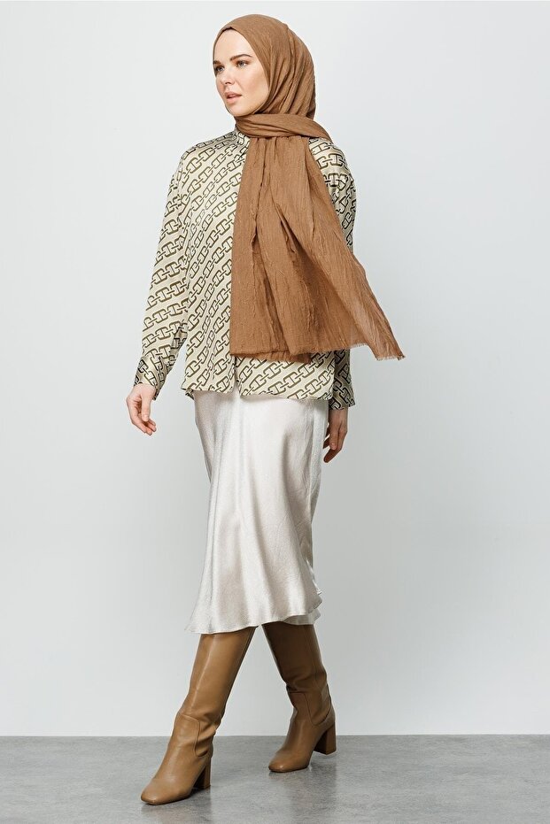 Ceviz Bambu Şal - 6