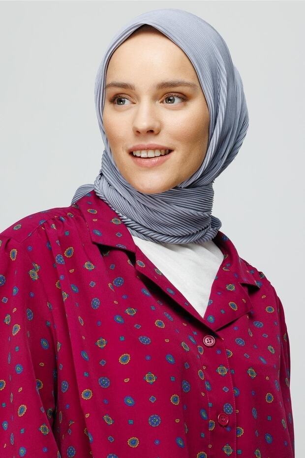 Gümüş Pilise Eşarp - 1